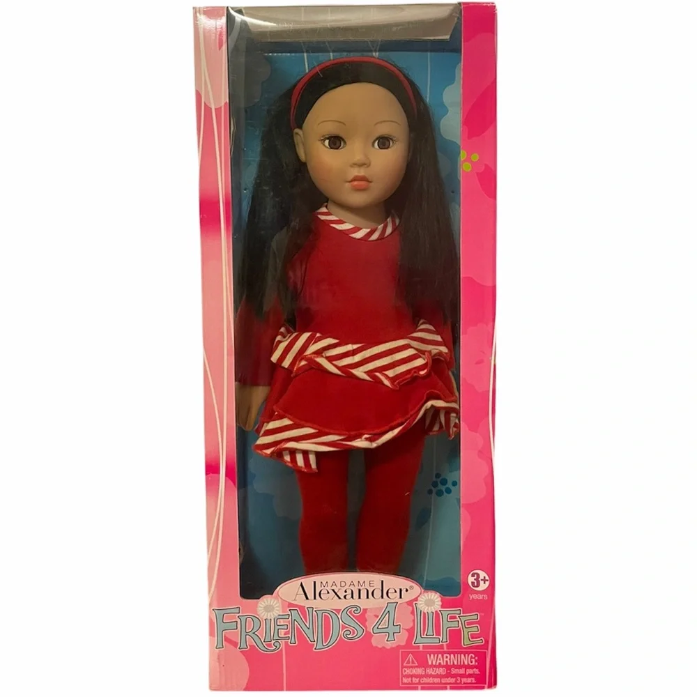 Madame Alexander Friends for Life Doll Asian Brown Eye Hair Collectible 18” Doll